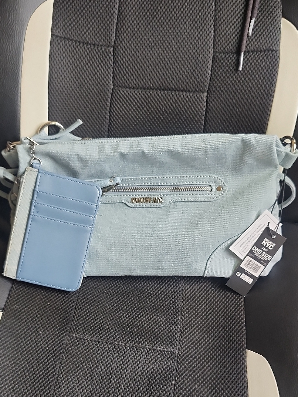 Light Blue Madden NYC Bag with Wallet